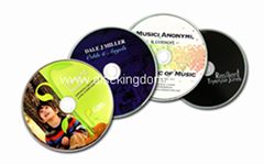 Customized packaging and printing CDs DVDs duplicated