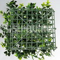 artificial ivy hedges privacy green wall fake hdegs mats 4