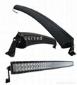 288w 20160 lm 51"  10-30v DC IP67 Waterproof CREE curved led light bar 4