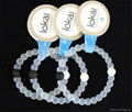 NEW Clear Lokai Bracelet Mud and Water Life Size S M L 3