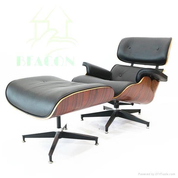  Eames  Lounge Chair and Ottoman  4