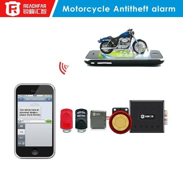internal GPS&GSM antenna Easy Hide Mini Motorcycle GPS Tracker RF-V10+