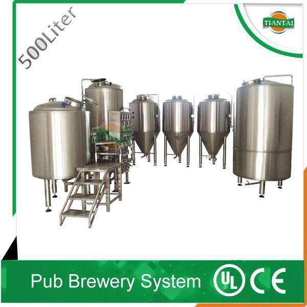 600L beer brewery plant with CE & UL 5