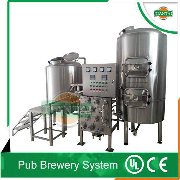 600L beer brewery plant with CE & UL 3