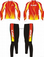 Fashion long-sleeve split speed skating clothing roller sports set