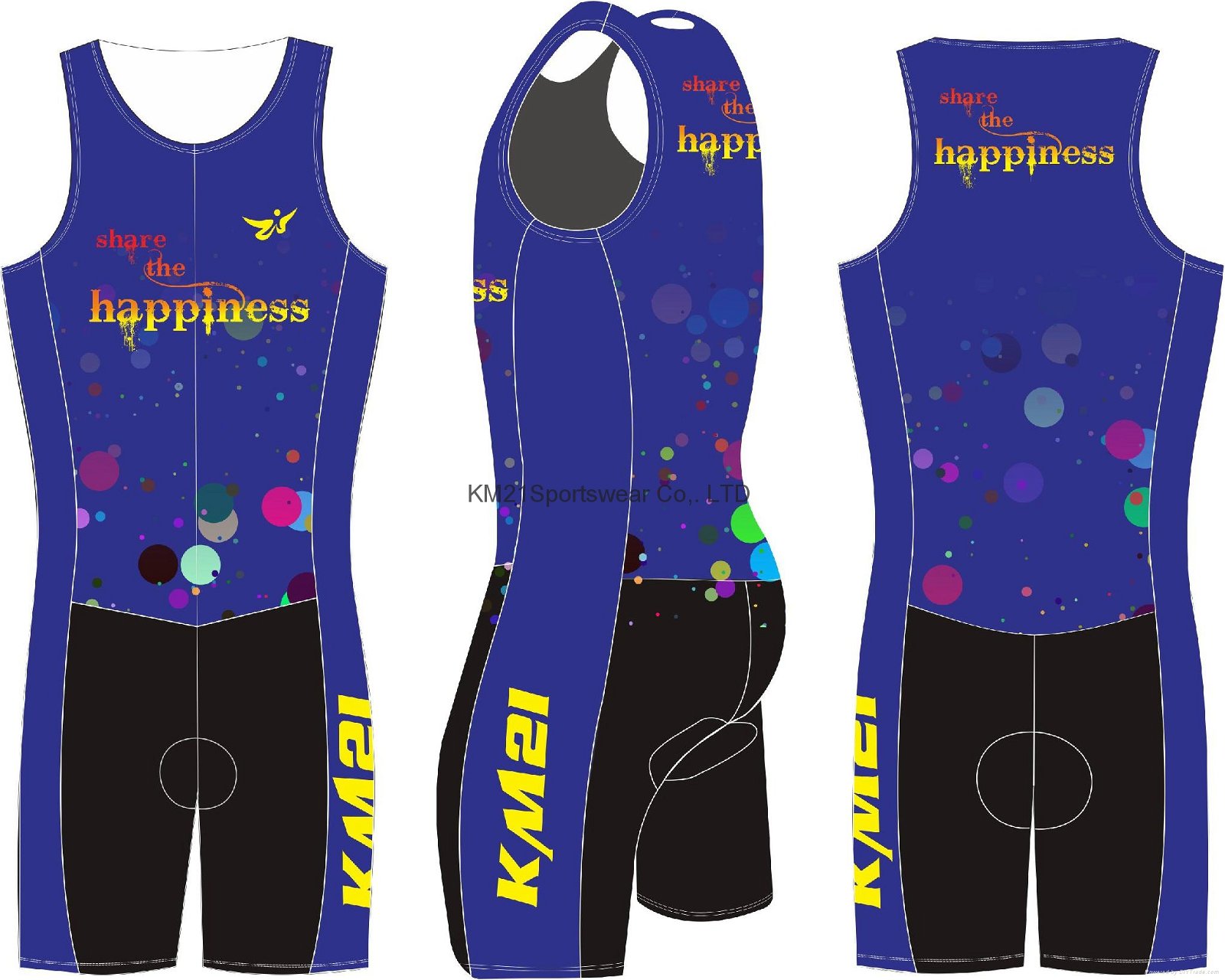 Quick-Dry lycra triathlon suitsBreathable Triathlon Suit Tri Bra trisuit 2