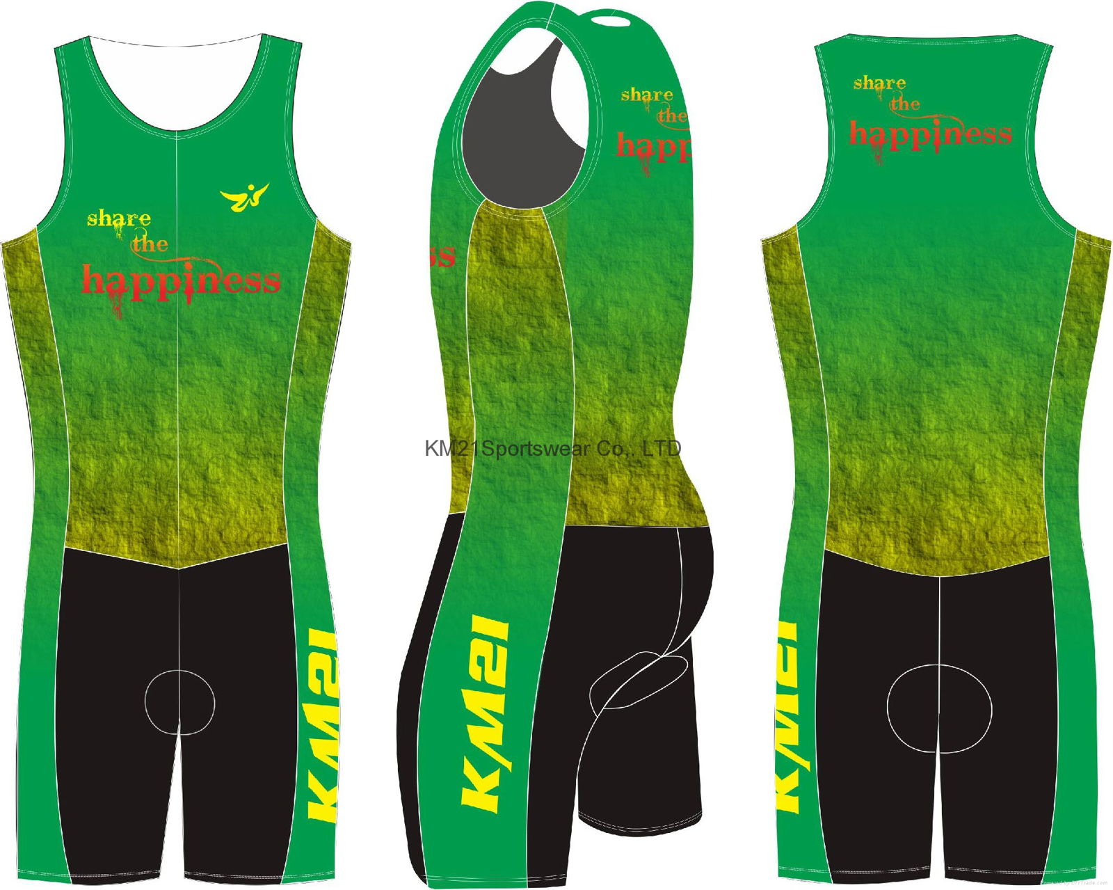 Quick-Dry lycra triathlon suitsBreathable Triathlon Suit Tri Bra trisuit 3