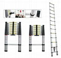 Aluminum telescopic ladder