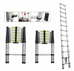 Aluminum telescopic ladder