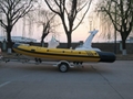 Rigid Hull Inflatable Rib Boat Fiberglass fishing boat 5.8m 18ft 1