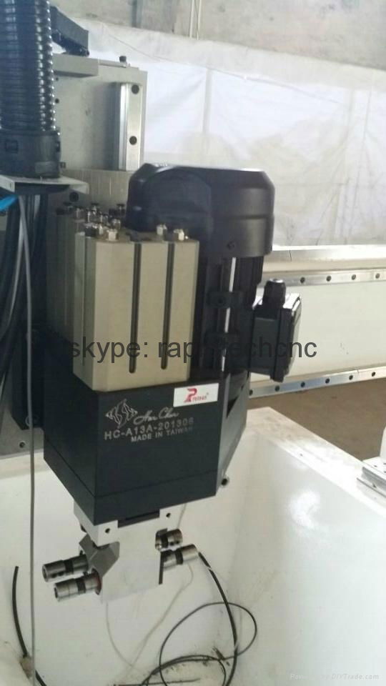 single arm cnc machining center with drilling head 3