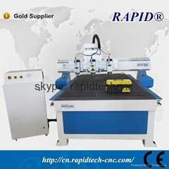 3 spindle cnc router