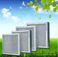 mesh metal filter with alumimum frame  /stainless steel 1