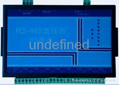 8口RS-485光電隔離集線器