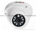 LS Vision HD 1/2.5" Progressive Scan CMOS 3MP Fixed Lens IP Vandalproof Dome CCT 1