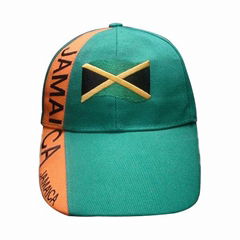 Wholesale Jamaica acrylic football cap