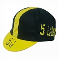 Cotton cycling cap with printing logo