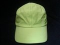 Green Microfiber hat with metal closure