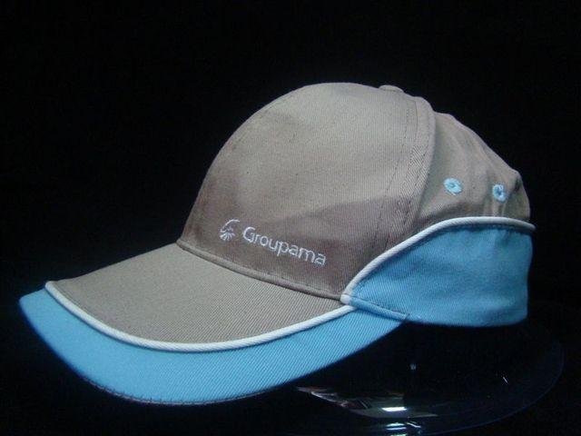 6 panel cotton baseball cap with embroidery logo 4