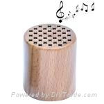 Wood Texture Bluetooth Speaker