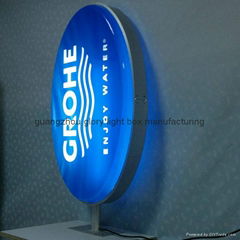 LED Outdoor Illuminate Vacuum Forming Advertising Light Box