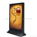 Roll up advertising poster light box 