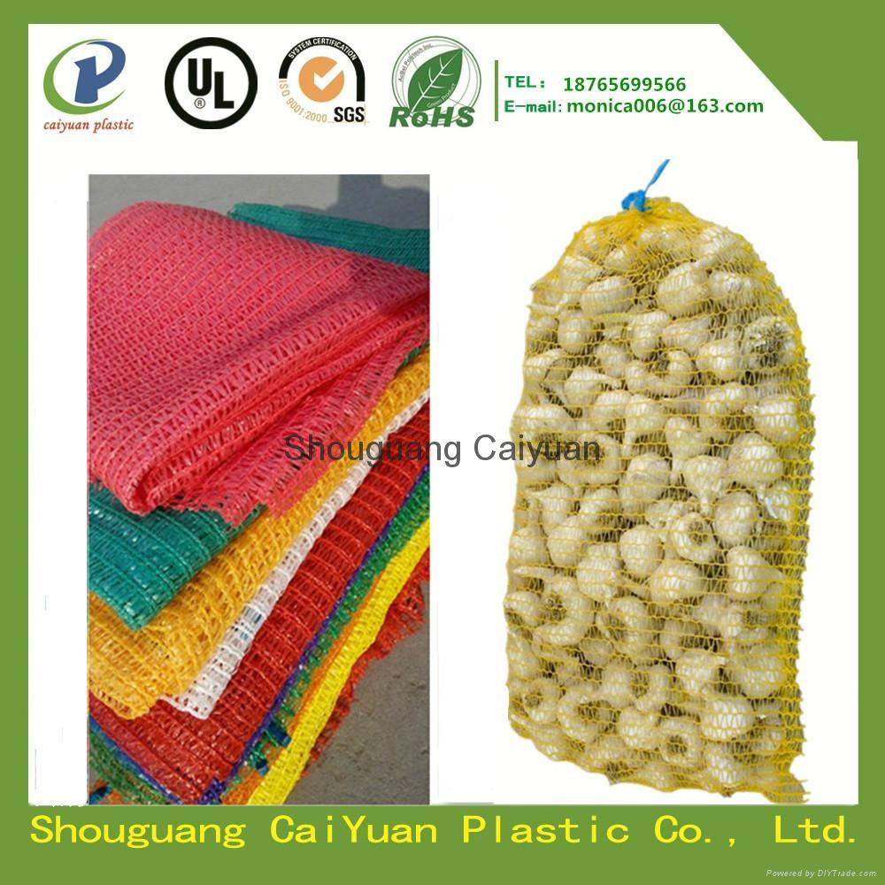 PE raschel mesh bag for vegetables and fruits 5