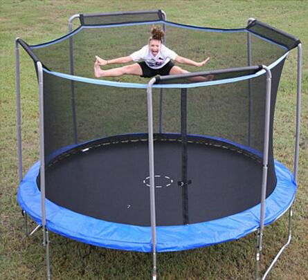 12FT Tramploine with safety net or without 4