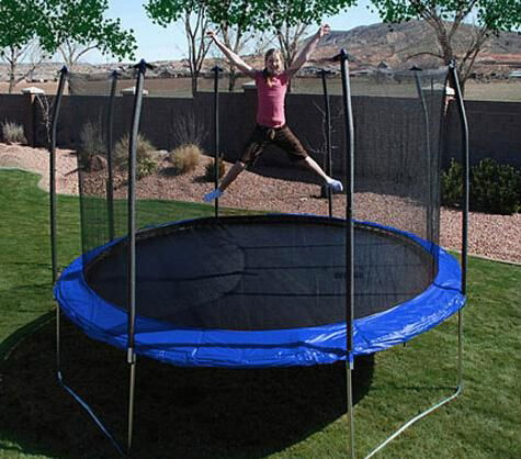 16FT Trampoline with safety net or without 4