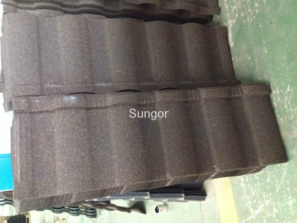 Stone coated metal roof tile 5