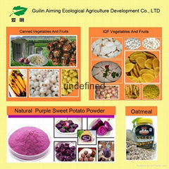 Natural purple sweet potato powder