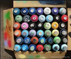 spray paint aerosol tin can OEM empty aerosol tin cans