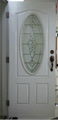 Steel - Panel - Door - With -Oval glass