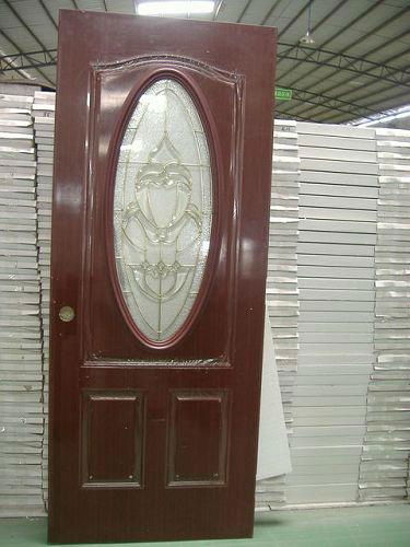 Steel - Panel - Door - With -Oval glass 5