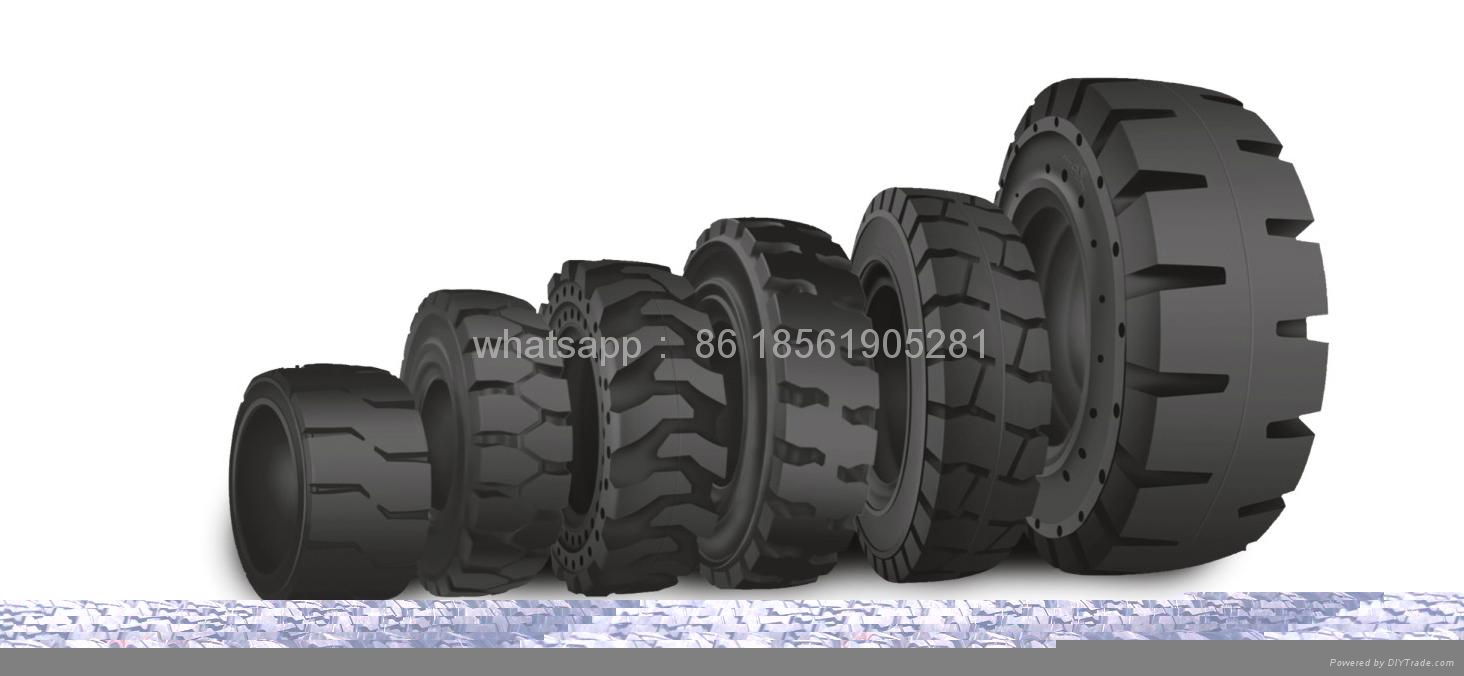 Forklift Solid Tire (All Kinds of Sizes) 2