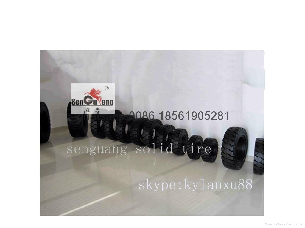 Top quality solid tire forklift  18x7x8