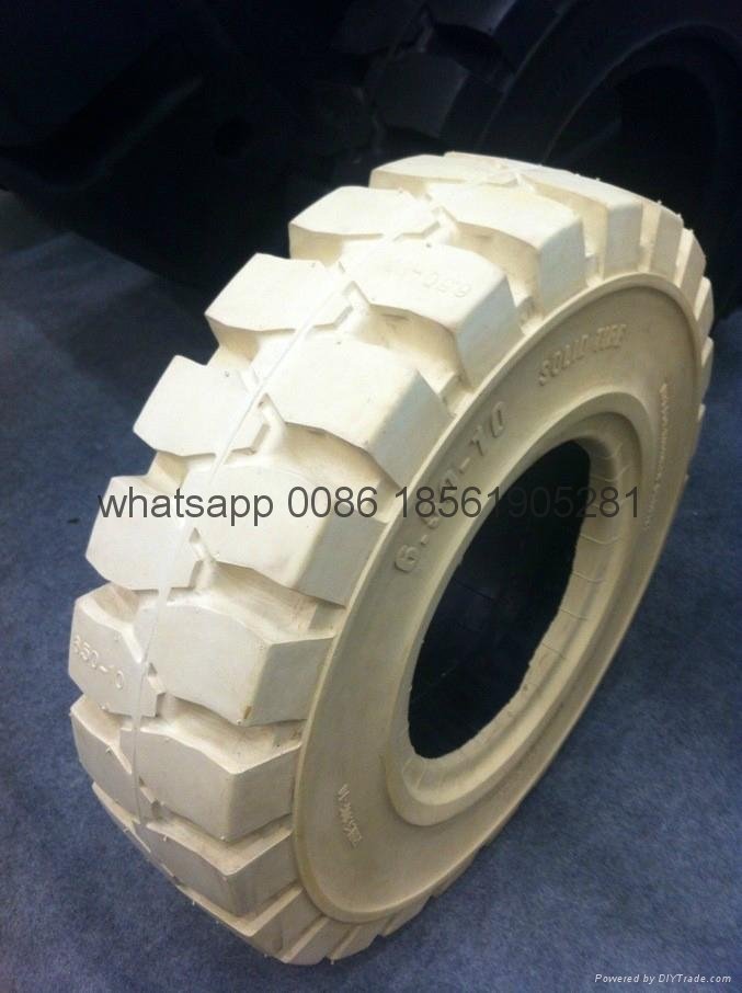Top sales forklift no-marking solid tire 200/50-10  7.00-9 3