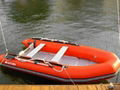 Saturn 13' SD385 Inflatable Sport Boat with Plywood floor