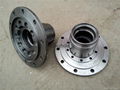 Semi-trailer wheel hub