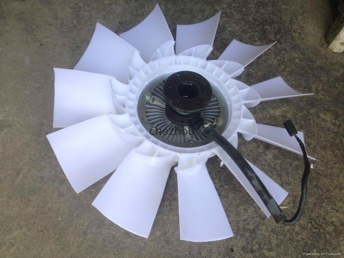 Weichai engine Parts,weichai Diesel engine Fan silicon clutch,1308ZD2A-001 5