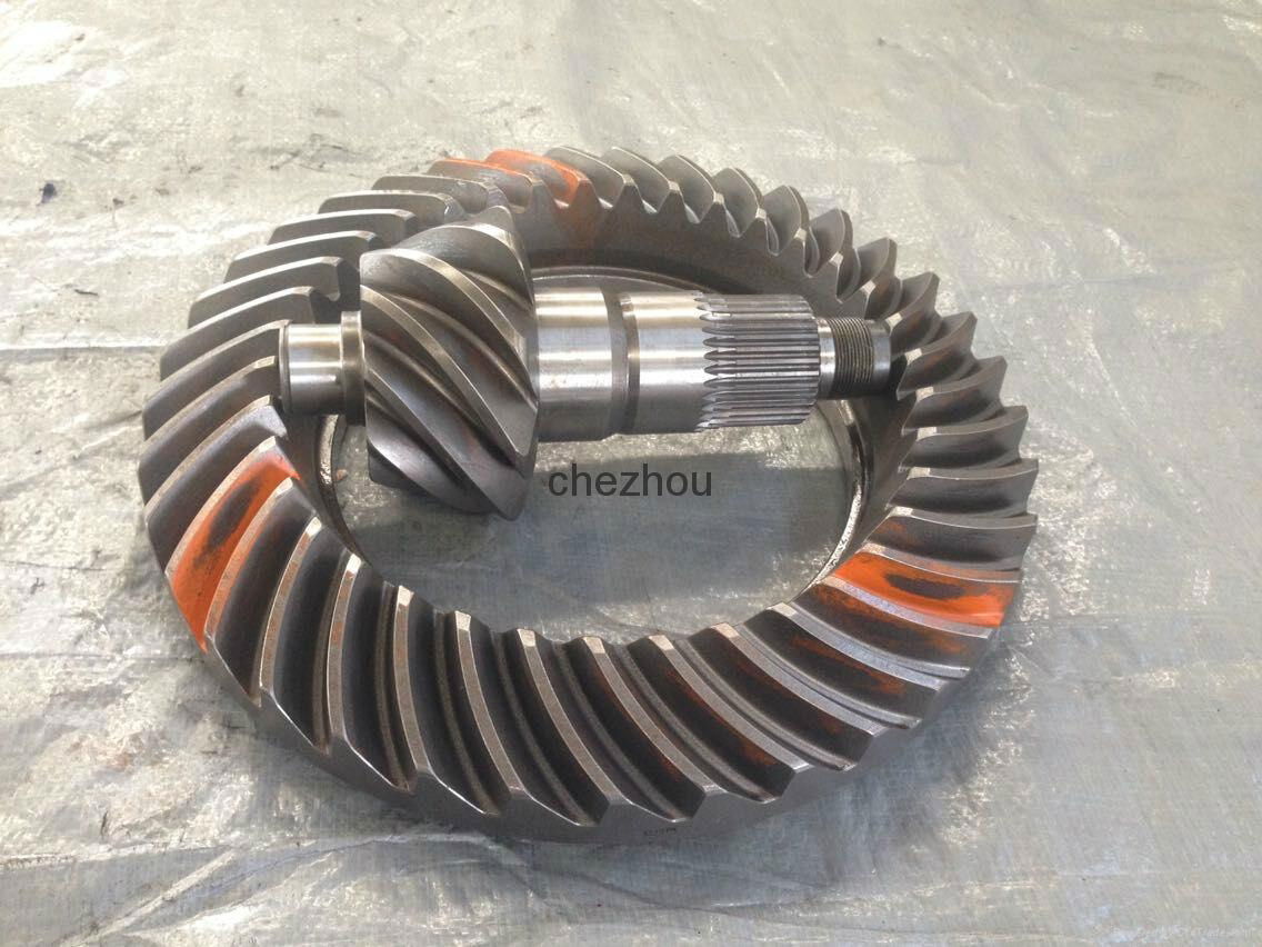 auto chassis parts spiral bevel gears for dongfeng ,dongfeng pinion gears set 2