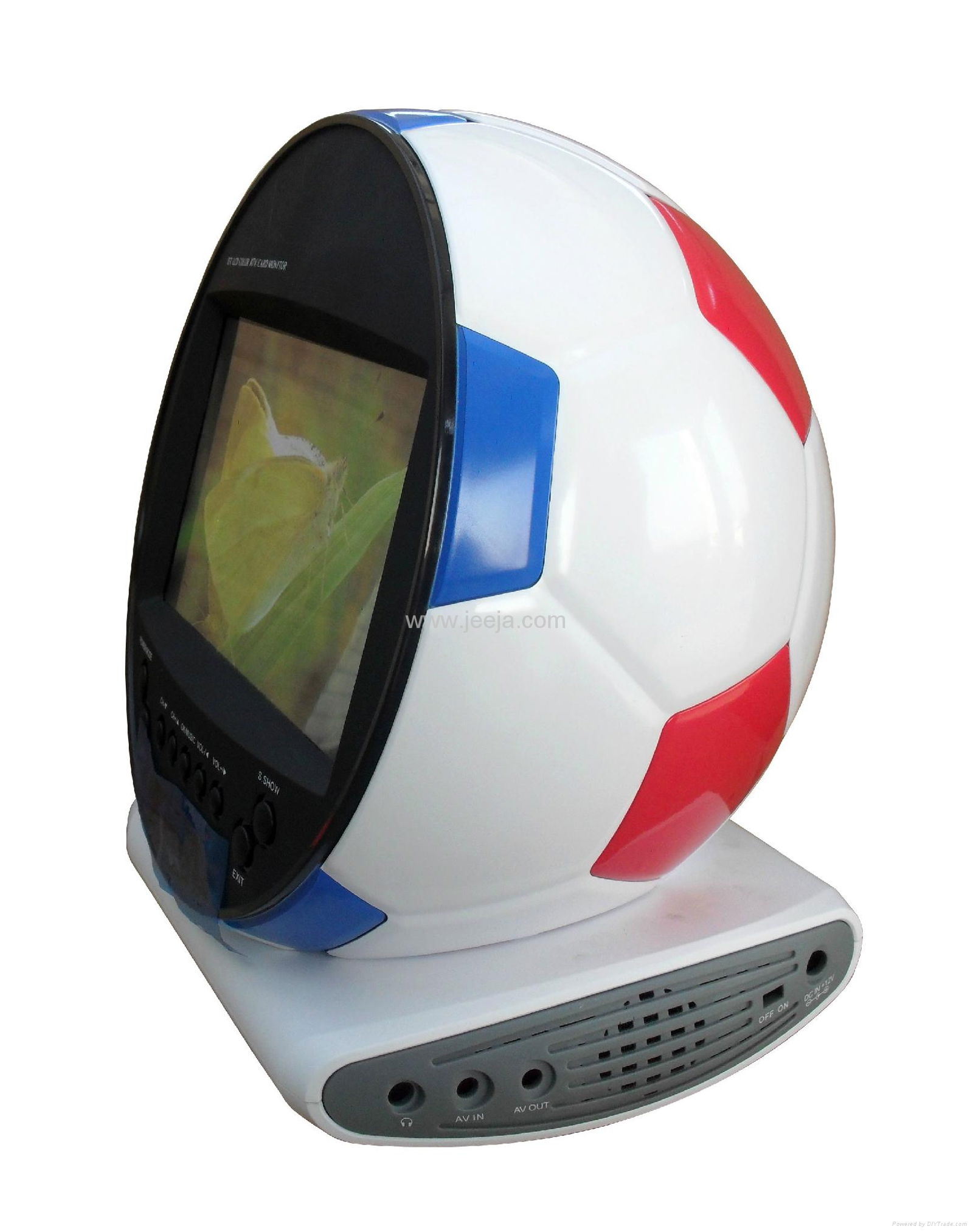 VC758A 7 INCH LCD COLOR TV in Analog System 