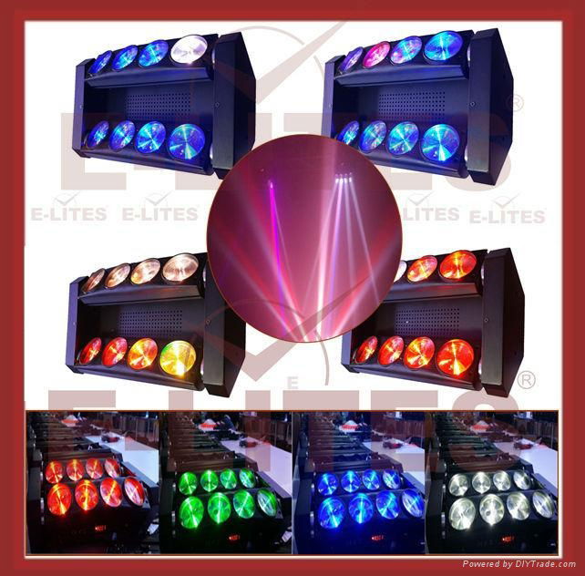 4in1 New Style LED Stage Beam Moving Head Light LED Spider Moving Head Light 