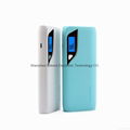 Emergency portable power bank 15000mah LCD power bank for iphone tablet samsung 