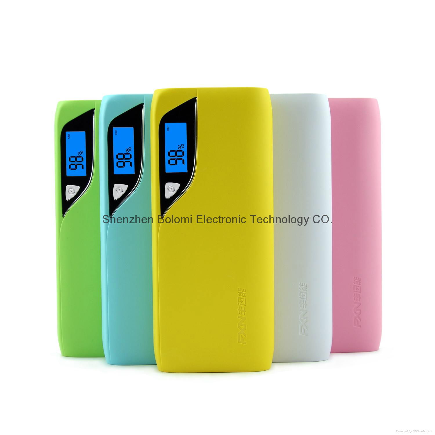 Emergency portable power bank 15000mah LCD power bank for iphone tablet samsung  3