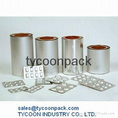 PVC coated pharma blister aluminum foil