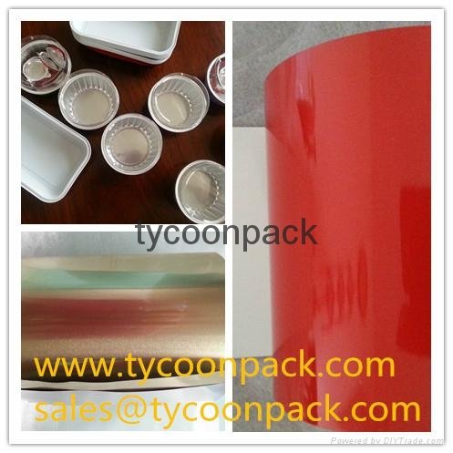 Lacquered Aluminum Film for Egg Tarts Cups