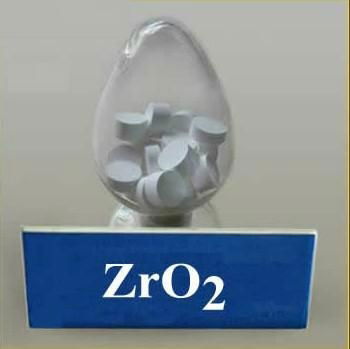 Zirconium dioxide (Chemical formula: ZrO2)