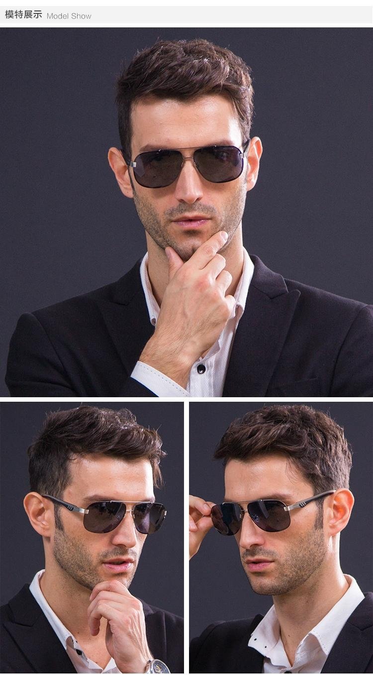 2015 Latest polarized sunglasses fashion man driver sunglasses 5