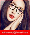 Fashion Lady Leopard black eyewear frame with TR90 material Optical frames 1